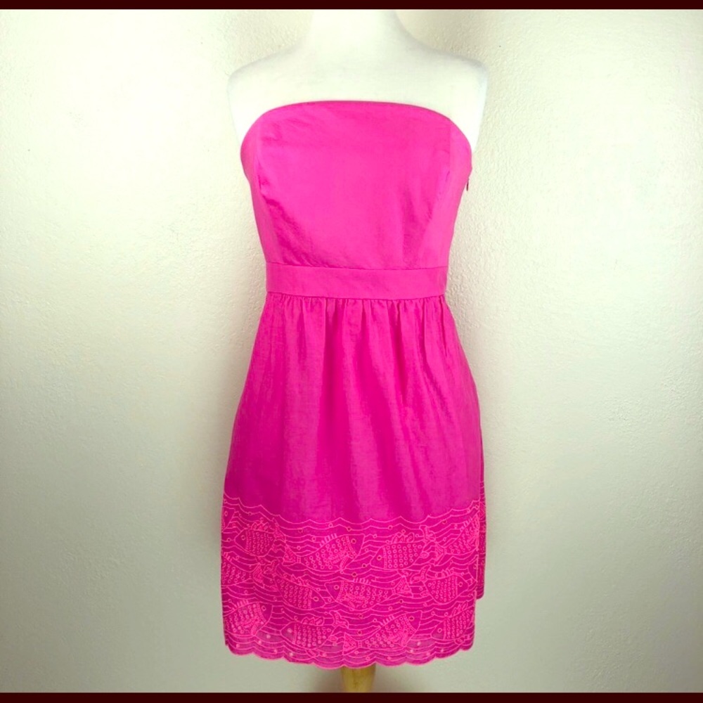 Vineyard Vines Strapless Dress